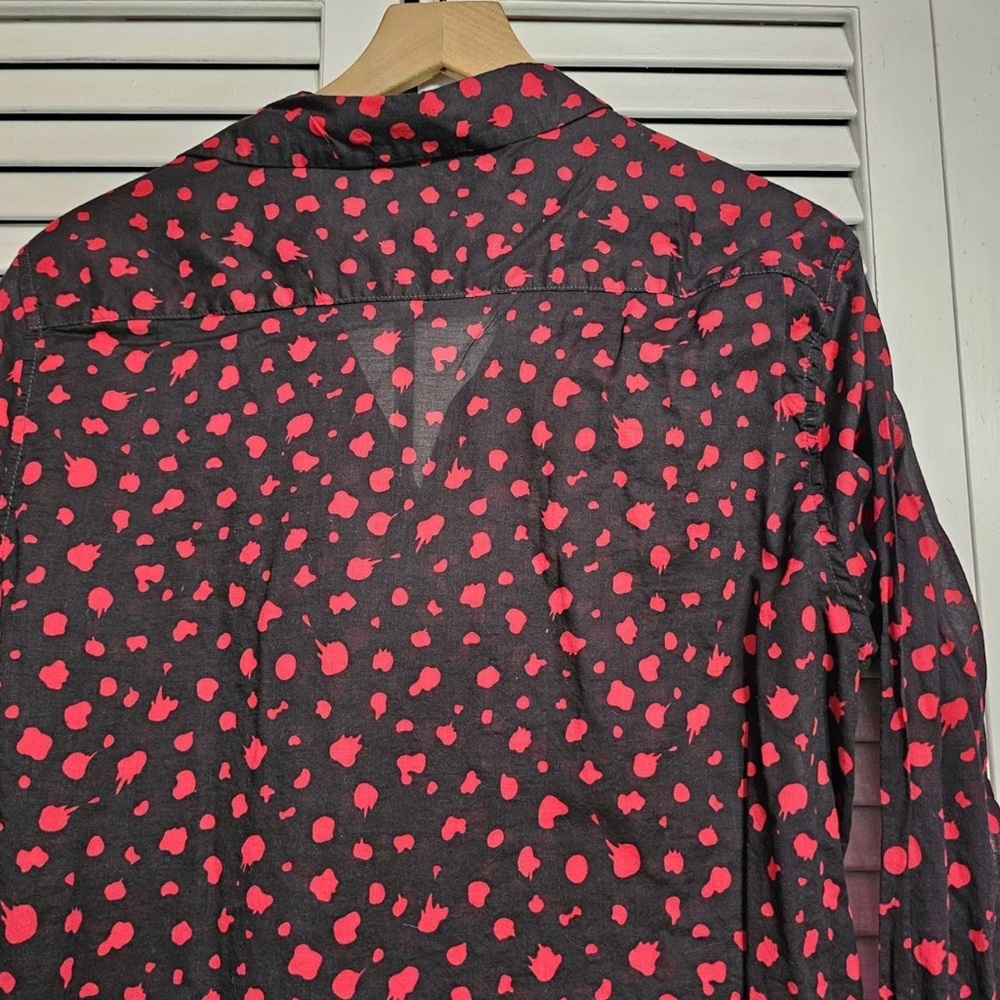 Asos - Polka Dot Button Down Blouse - image 4